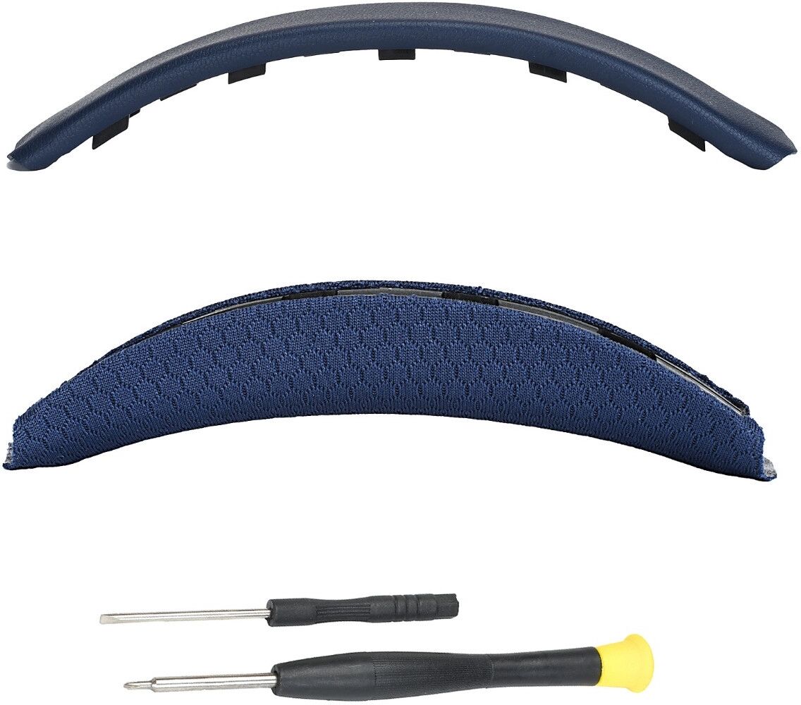 INF Coussin de serre-tête en maille compatible avec Sony WH-XB910N - Mousse à mémoire, installation snap-on