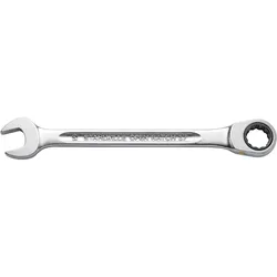 Stahlwille, Schraubenschlüssel, 40172424 17F 24 FLACH Ringratschenmaulschlüssel (24 mm)