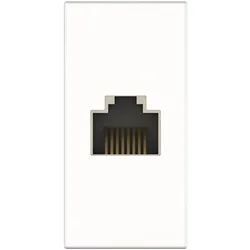 Kindermann Konnect flex 45 click Cat-6 (RJ45) - Halbblende