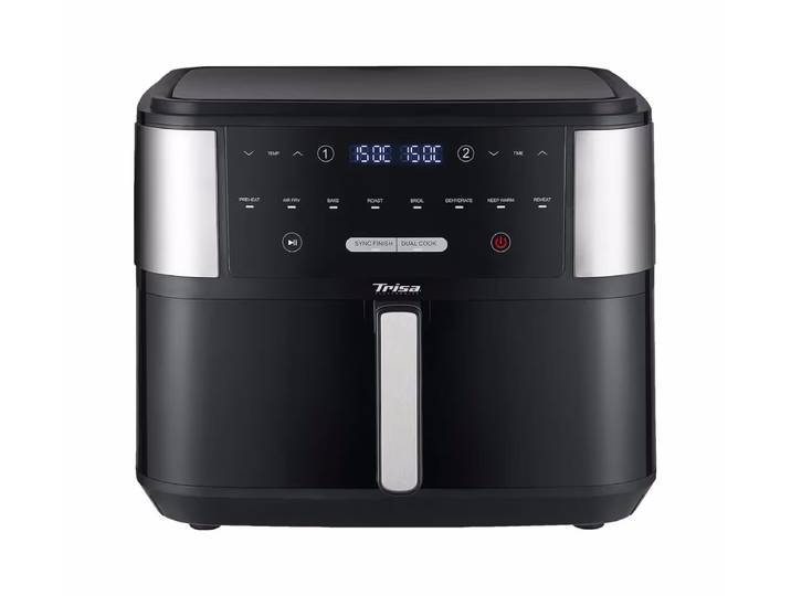 Trisa Heissluftfritteuse Crunchy Fry Pro 7423.4245 – Airfryer - Friteuse – schwarz
