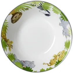 Müslischale AFRIKATIERE (BHT 17x5x17 cm) - bunt - BHT 17x5x17 cm