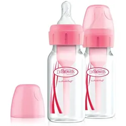 Dr Browns, Babyflasche, Standardflasche 2x120 ml Optionen Rouge SB42305 (120 ml)