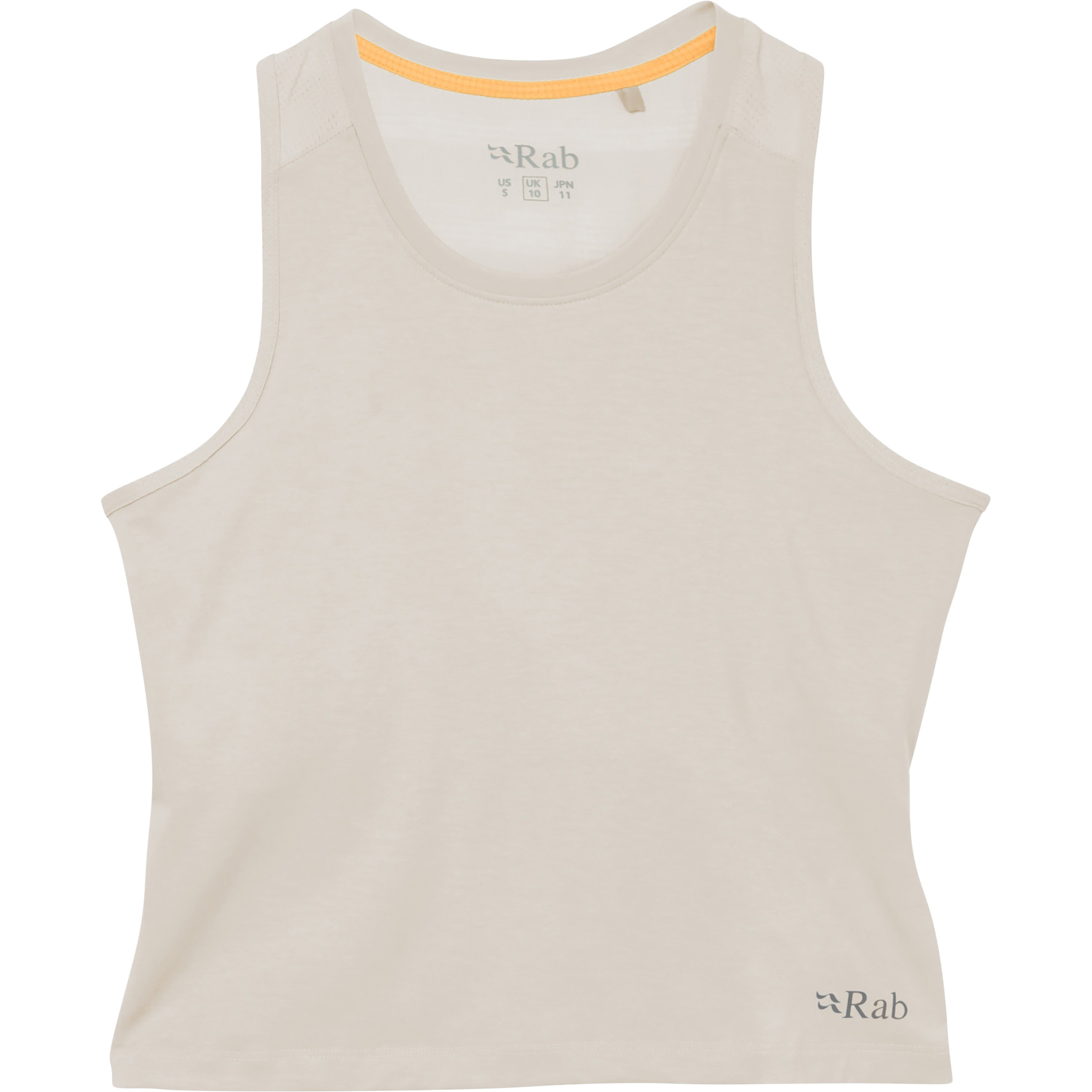Rab Rivelin Racerback Top Damen Tanktops weiss Größe S Trekking Atmungsaktiv