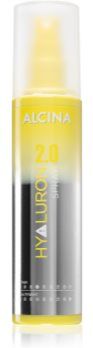 Alcina Hyaluron 2.0 spray hidratante para cabelo 125 ml. Hyaluron 2.0