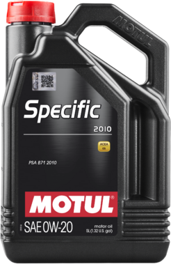 Motul Motoröl Specific 2010 0w-20 [5 L] 112791 5l Für Citroën/peugeot