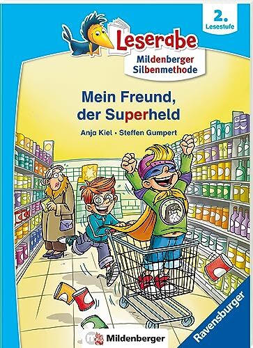 Anja Kiel - Mein Freund, der Superheld - lesen lernen mit dem Leserabe - Erstlesebuch - Kinderbuch ab 6 Jahren mit Silbengeschichten zum Lesenlernen (Leserabe 2. ... (Leserabe mit Mildenberger Silbenmethode) - Preis vom 02.10.2026 23:42:20 h