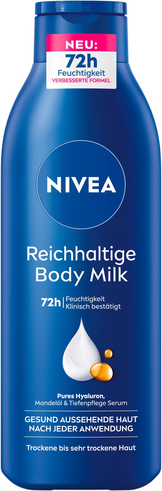 NIVEA Body Milk Bodylotion 250 ml 6369700007
