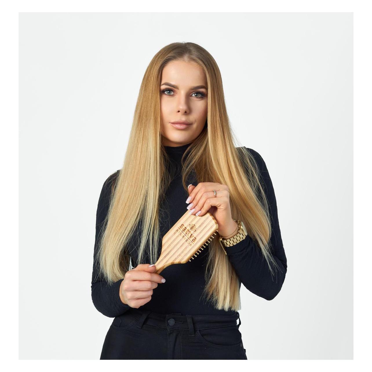 Sattva Ayurveda Bamboo Hair Brush (5903794186682)