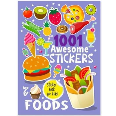 1001 Awesome Stickers - Foods, Taschenbuch von Mamta Garg, Hello Friend, 978-93-6515-749-9