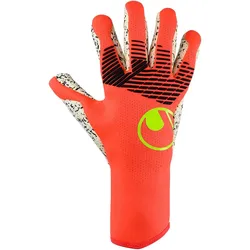 uhlsport FM ZNE Supergrip+ Finger Surround Torwarthandschuhe fluo rot/weiß/fluo gelb 11