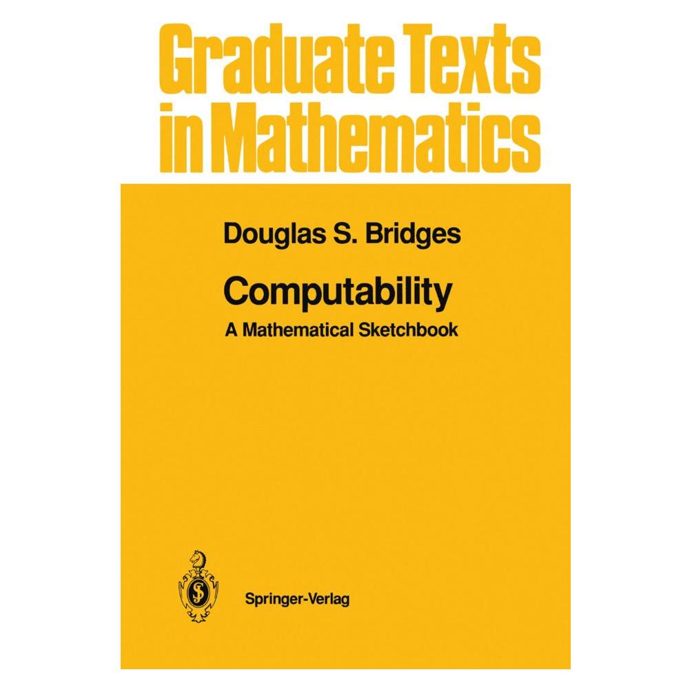Springer Computability (Englisch, Softcover, Douglas S. Bridges) (55538646)