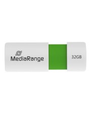 MEDIARANGE USB-Flash-Laufwerk 32 GB USB 2.0 weiß grün (MR973)