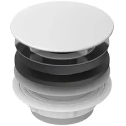 Bette Schaftventil B580-440 1 1/4", emailliert, Snow