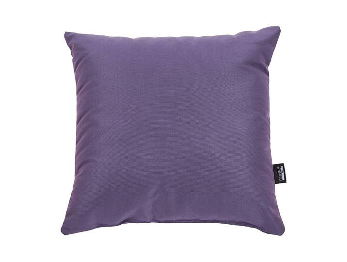 Coussin décoratif d'extérieur Mauve/Mauve 45 x 5 x 45cm Tissu mélangé