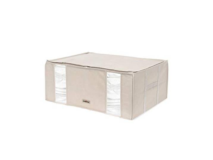 Compactor - Housse de rangement sous vide XXL\, Grande Capacité Housse XXL beige pour compression de couettes\, oreillers et vêtements. Gain de place dans l'armoire.