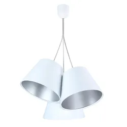 HÄNGELEUCHTE Silber 26/19 cm