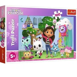 Trefl: Gabis Puppenhaus, Teamwork – 100-teiliges Puzzle
