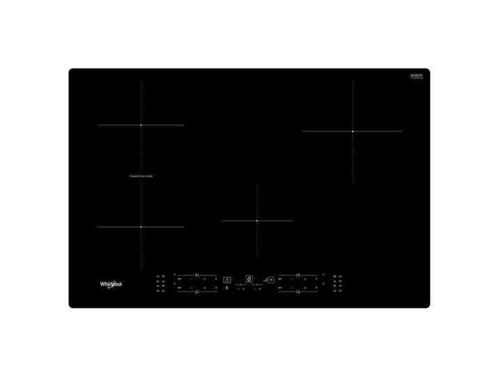 Table induction WHIRLPOOL WBB4877NE 77cm 4 Foyers Noir