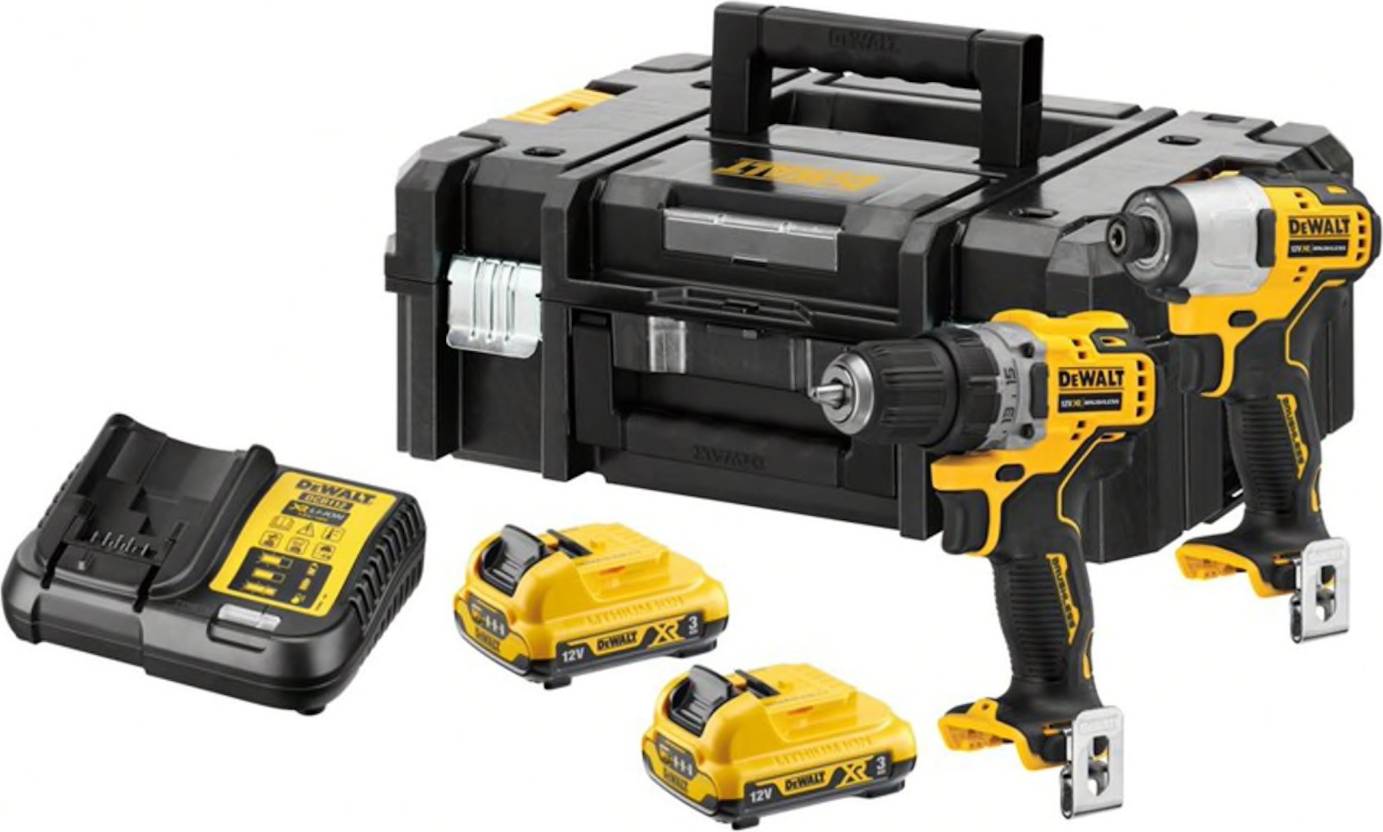 DEWALT 12V XR 2-Werkzeug-Set - DCK2110L2T
