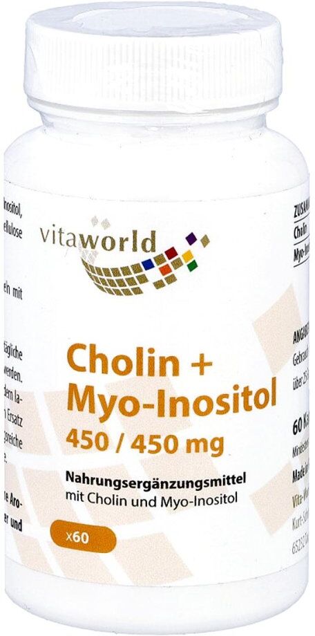 Cholin & Inositol 450 Mg/450 Mg Kapseln 60stk