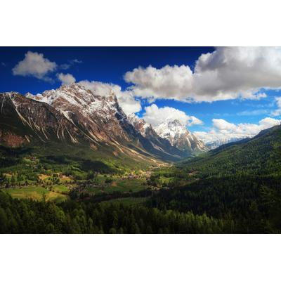Fototapete PAPERMOON "Photo-Art JUAN PABLO DE, UN-VALLE", bunt, B:4m L:2,6m, Vlies, Tapeten