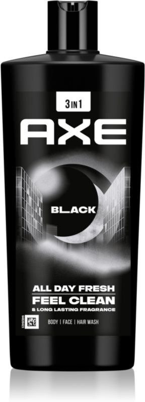 Axe Black Duschgel für Gesicht, Körper und Haare 700 ml