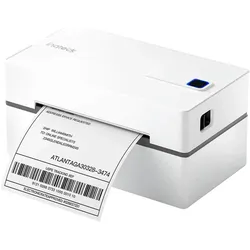 Inateck Barcodescanner PR40 white (PR40 white) (203 dpi), Etikettendrucker, Weiss