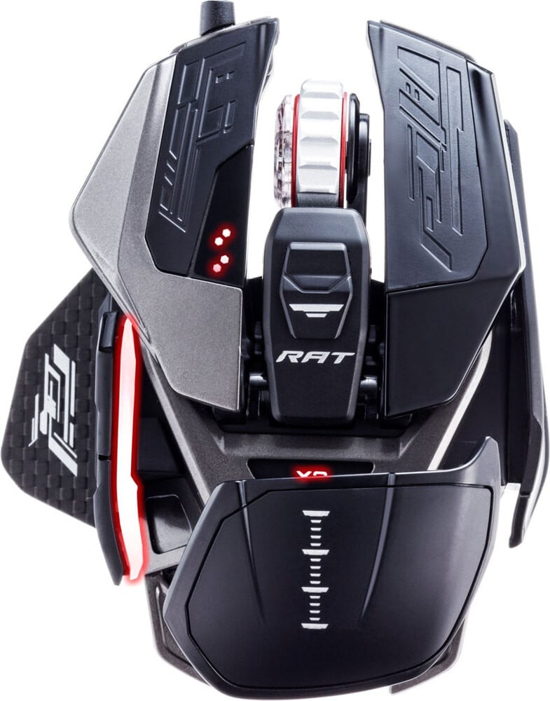 Mad Catz R.A.T. X3 Gamingmuis, Rechts, Optisch, USB Type A, 16000 DPI, Zwart