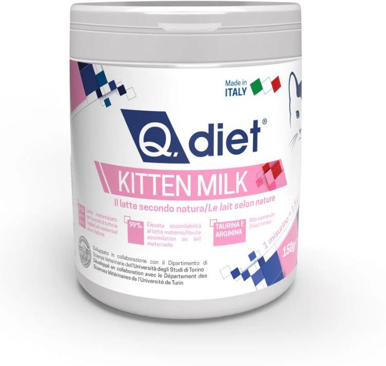 Q Vet Q Diet Kitten Milk Polvere150g