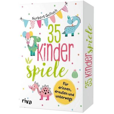 35 Kinderspiele für drinnen, draußen und unterwegs