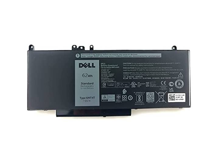 Dell Latitude E5570 batterij - type 6MT4T 7.6V 62WH 7V69Y 6MT4T TXF9M 79VRK 07V69Y 451-BBUQ