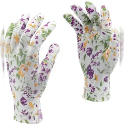 TRIZERATOP Gants de travail, gants de jardinage, polyester taille 8/M