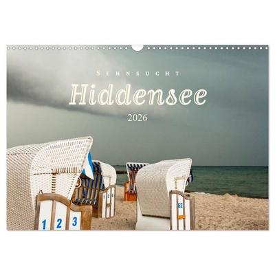 Sehnsucht Hiddensee 2026 (Wandkalender 2026 DIN A3 quer), CALVENDO Monatskalender