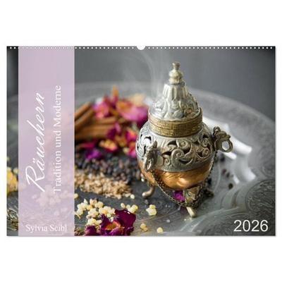 Räuchern Tradition und Moderne (Wandkalender 2026 DIN A2 quer), CALVENDO Monatskalender