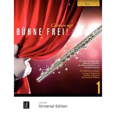 Bühne frei!, für Flöte und Klavier.Bd.1 -