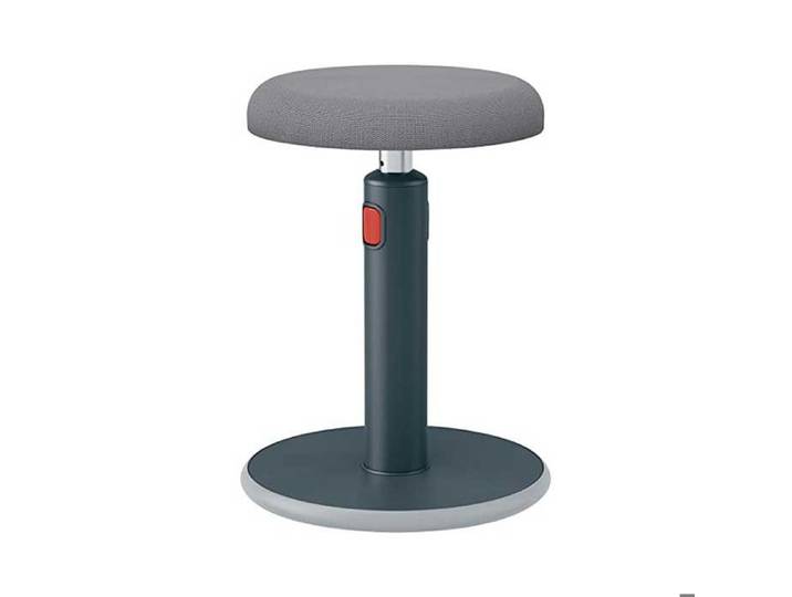 Tabouret ergonomique assis-debout 2 en 1 - Gris - Leitz Ergo