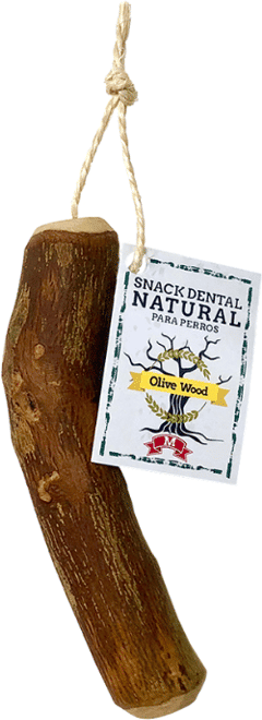 Natural Horn Snack Dental Natural Madera de Olivo M