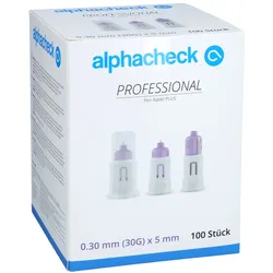 Alphacheck Professional Pen-nadeln Plus 100 St