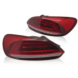 LED Lightbar Rückleuchten passend für VW Scirocco 3 (III) Bj. 08-14 Rot