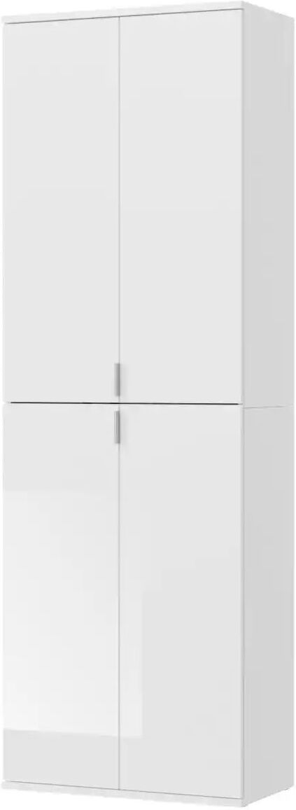 Höffner Garderobenschrank  Projekt X ¦ weiß ¦ Maße (cm): B: 61 H: 193