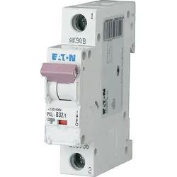 Eaton LS-Schalter m.Beschrift. C 32A, 1p PXL-C32/1