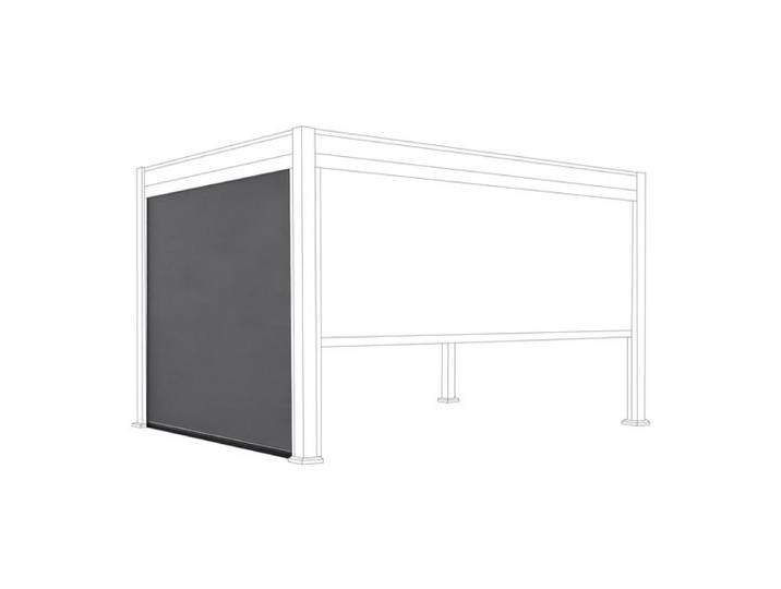 OUTLIV. Bio Santorini Seitenteil für Gartenpergola 300cm Aluminium
