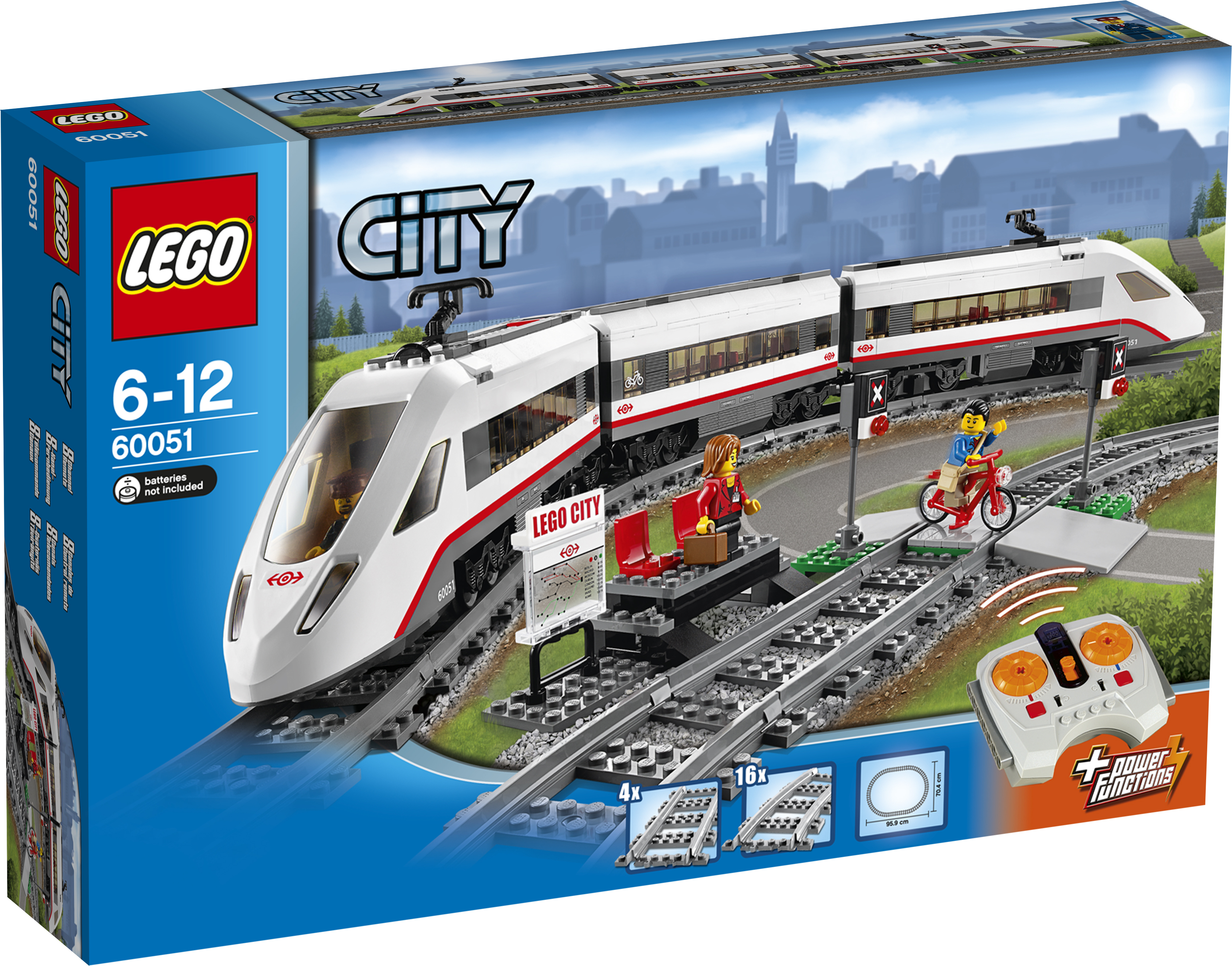 LEGO City Hochgeschwindigkeitszug 60051