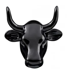 Cowparade Kuh Magnet 'Schwarz'