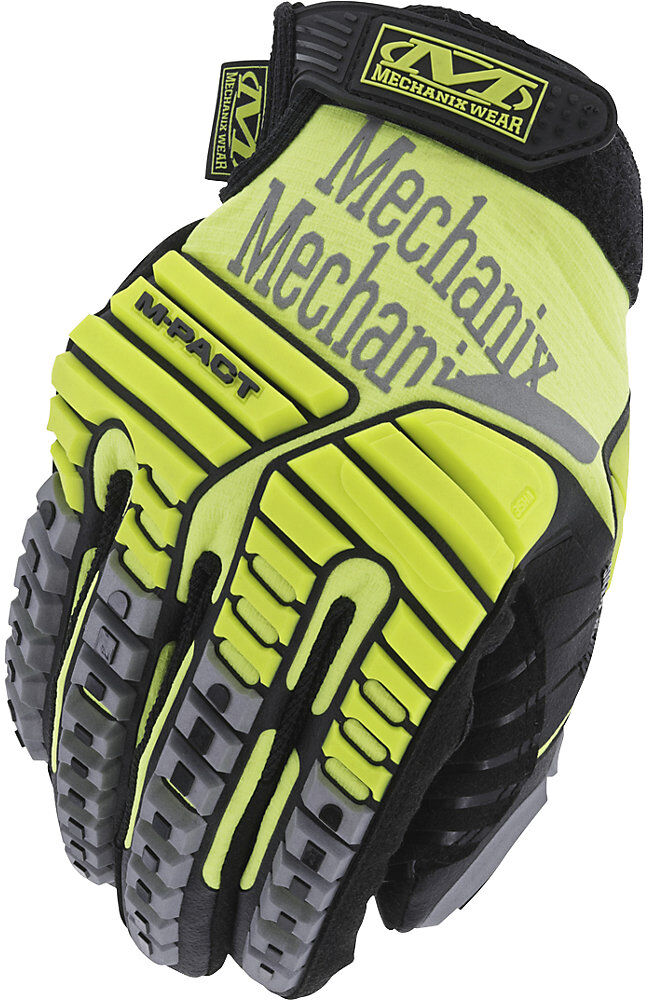 Arbeitshandschuhe Hi-Viz M-Pact, 1 Paar, gelb/schwarz, Größe XL, ab 6 Paar Mechanix Wear