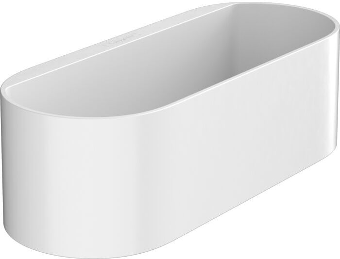 Hansgrohe WallStoris Ablagekorb 27912700 250x71mm, tief, aus Kunststoff, Mattweiß