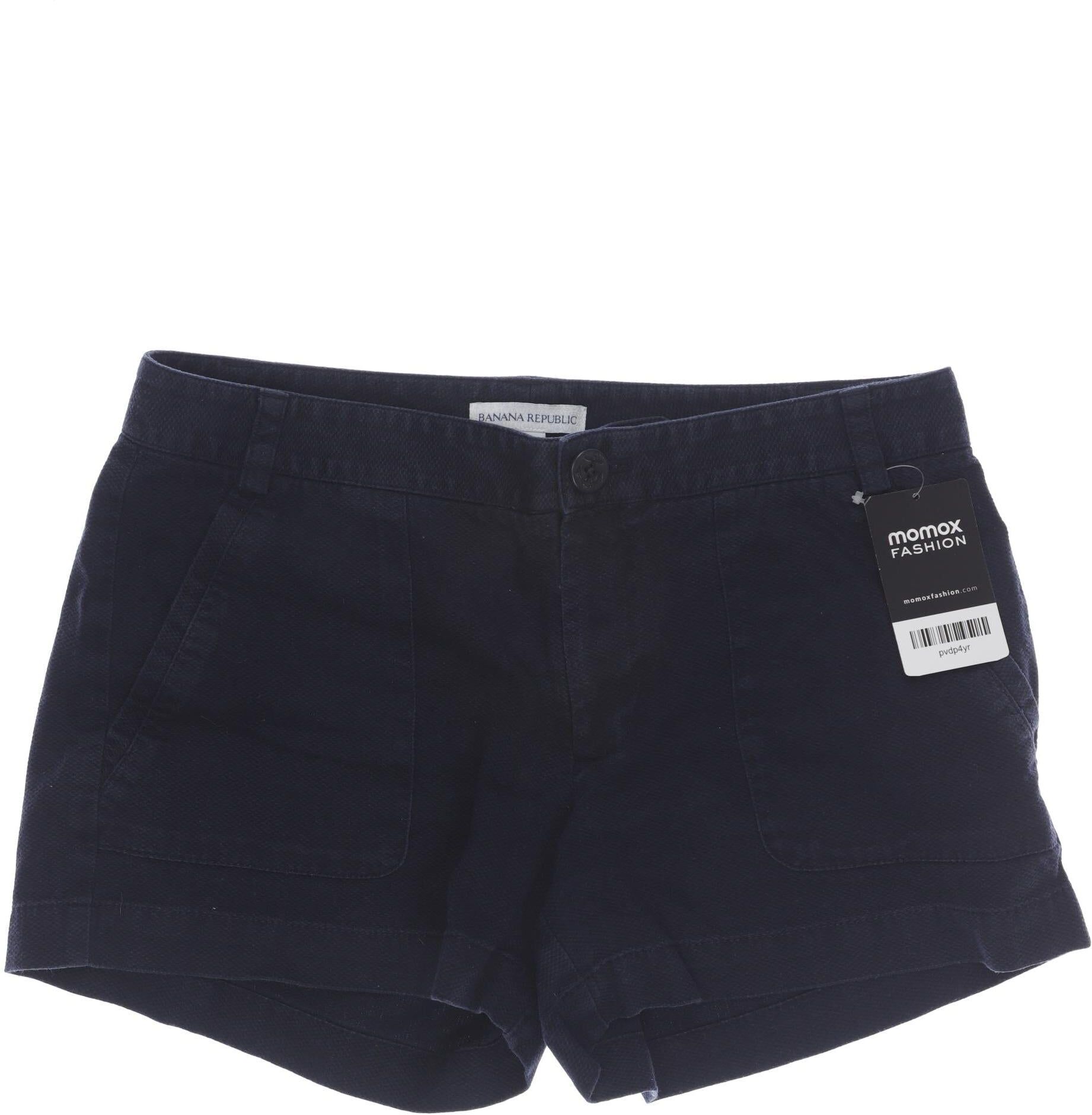 Banana Republic Damen Shorts, Marineblau, Gr. M (US 6), Baumwolle / Elasthan - Second Hand