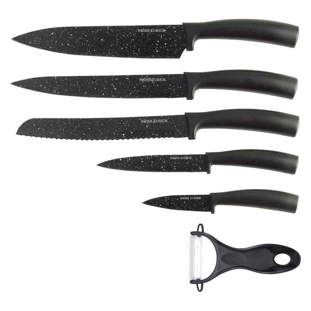 SWISS ZURICH 6-piece MARBLE knife set (20 cm, 6x) (21059108)