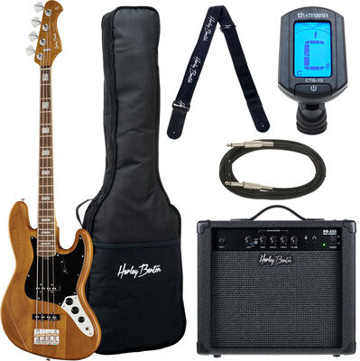 Harley Benton MV-4JB Natural Set naturel