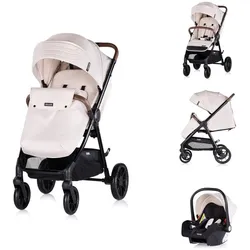 Chipolino, Kinderwagen, Kombikinderwagen Ultera 3 in 1 (0 Monate - 4 Jahre)